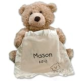 GiftsForYouNow Embroidered Plush Peek-A-Boo Bear - Personalized - from