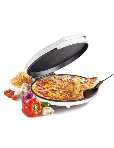 Betty Crocker Pizza Maker Plus, 12" Indoor Electric Grill, Nonstick Griddle Pan…