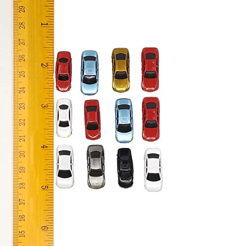 image for CWBPING 50pcs Painted Model Cars Miniature Resin Scale Model Car Build