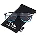 CGID Fake Glasses Clear Lens Non-Prescription Retro Fashion Frame UV400 Protection Men Women CN79