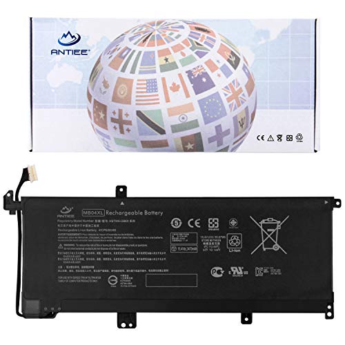 ANTIEE Compatible MB04XL MBO4XL Battery Replacement for Hp Envy x360 M6 Convertible PC 15 Series Laptop fit HSTNN-UB6X 843538-541 844204-850 HQ-TRE TPN-W119 TPN-W120