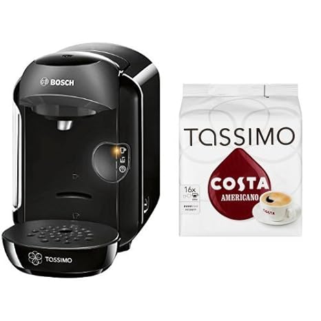 Bosch Tassimo Vivy Hot Drinks And Coffee Machine 1300 W Black