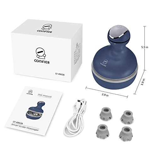 COMFIER Cordless Head Massager, Electric Scalp Massager with Mutlti
