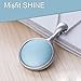 Wensltd Necklace Stainless Steel Pendant For Sleep Fitness Monitor Misfit Shine 2