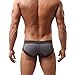 NEARTIME Men's Underwear, Mens Low Waist Boxers Briefs Men Underpants Soft Shorts (L, Gray) …