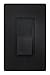 Lutron Claro On/Off Switch, 15-Amp, Single-Pole, SC-1PS-MN, Midnight