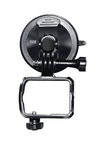 UPC 888997200067, AEE Technology CS02 Suction Cup Joint Mount with Basket for AEE S-Series Action Cameras (Black)