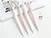 4pcs Creative Cute Flamingo Gel Ink Pens Office School Writing Supplies,0.5mm