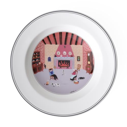 Villeroy & Boch Design Naif 21 cm deep Plate, Fireplace