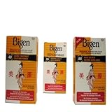 Bigen Permanent Powder Hair Color, 37 Dark Auburn (3 Pack)