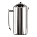 Frieling Double-Walled Stainless Steel French Press Coffee Maker - 44 oz, Polished, Extra Large Stainless Steel Coffee Press for Commercial Use - Camping Coffee Makers & Tea Press