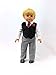 Boy's Gray and Black Formal Outfit -Fits 18