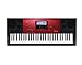 Casio CTK-6250 61-Key Portable Piano Keyboard, Red