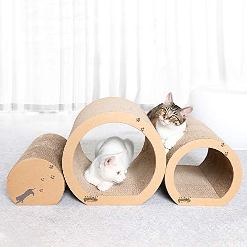 PAWISE Cat Scratch Pad, 3in1 Cat Scratcher Cardboard Reversible Kitty