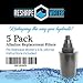 Reshape Water Alkaline Water Pitcher Filter Replacement Cartridge (5 Pack)