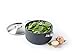 GreenPan Paris Pro Hard Anodized Healthy Ceramic Nonstick, Stockpot with Lid, 5QT, Gray