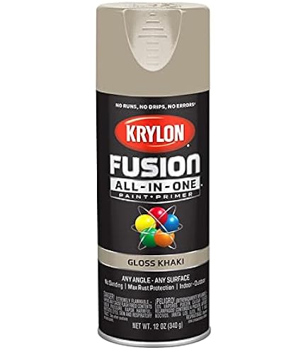 KRYLON CAMOUFLAGE スプレー KHAKI カーキ クライロン Krylon Camouflage Paint Ultra Flat Sand 11 oz. and Khaki 11