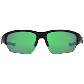 Oakley Man Sunglasses Matte Black Frame, Jade Iridium Lenses, 64MM