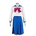 Harry Sailor Moon Tsukino Usagi Cosplay Costume-Large Blue