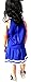Total 2550 Little Girls' Cheerleader Cheerleading Outfit Uniform Costume Cosplay Blue/White (M /5-8)