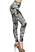 Leggings Depot High Waisted Camouflage & Multiple Print Leggings for Women-Full Length-R783, Butterfly Charm, Plus Size