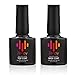 Zenpy Top and Base Coat Set Poly Nail Gel Nail Builder Kit, Nail Professional Gel Extension Nail kit