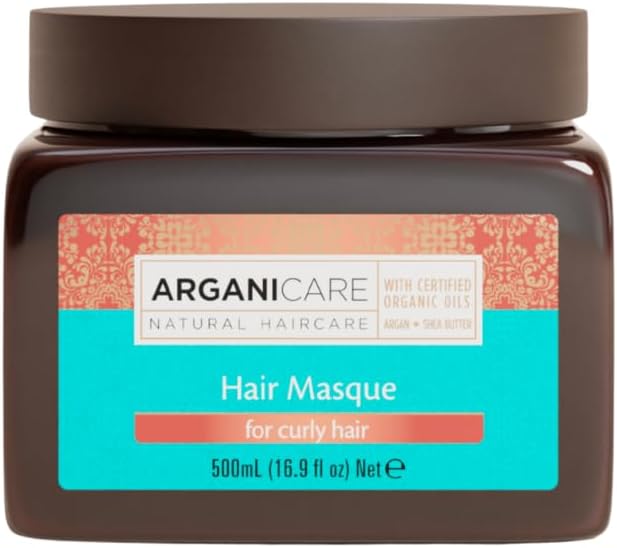 | Gama Argan | Máscara Reparadora Nutritiva | Óleo de Argan | Cabelo encaracolado e frisado | Força e manobrabilidade | Proporciona suavidade e brilho | Ajuda a redefinir os seus caracóis |500ml