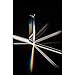Prism Photography Prism Photographer Gifts Optical Glass Triangular Prism 6”Used for Teaching Light Spectrum Physics Rainbow Manufacturer Sun Catcher 150mm Lisheng Crystal