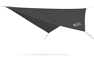 Bear Butt Hammock Rain Fly & Camping Tarp - 11 x 9 ft Ultralight Waterproof Tarp for Hammock & Tent Camping - Easy to Set Up