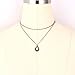 Dolland Multilayer Necklace Water Drops Stones Pendent Chocker Necklace Fashion Gift Chain for Women s