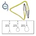 KwikSafety 1”x4’ Web Sling | 3200lbs Working Load Limit | Certified 2 Ply Eye-Eye Strap | Tie Down Cargo Lifting Rigging Crane Loading Hoisting Recovery Rope Towing Moving Equipment Webbing