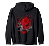 OniCyborg Cyberpunk Zip Hoodie