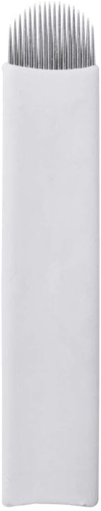 Tattoo Microblading Permanent Makeup Tattoo Needle Manual Eyebrow Tattoo Microblade 100pcs 18 U Sharp Tattoo Blade Needles