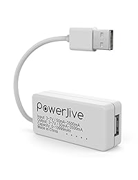Cables de prueba de voltaje amperios medidor de potencia Tester multímetro, velocidad de cargadores, USB, capacidad de cargador inalámbrico PowerJive