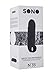 SONO No.35 Stretchy Thick Penis Extension, Black