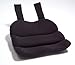Obus Forme Combo Ergonomic Orthopedic Low Back Backrest and Contoured Seat Cushion - Back/Stress Pain Relieve -Black
