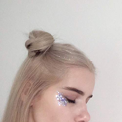 COKOHAPPY 8 Boxes 10ml Holographic Mermaid Dreams Chunky Glitter Sequins Iridescent Flakes Hexagon Tips Mixed Paillette Face Eyes Body Hair Nail Art