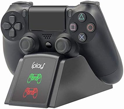 Ps4 コントローラー 充電器 充電 スタンド Ds4 Pro Dualshock4 祝開店大放出セール開催中 Slim 指示ランプ付き Led 充電 ２台同時充電可能 黑