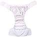 Wegreeco Adult Cloth Diapers One Size Fit All Ultra Absorbent - Reusable Diaper for Incontinence Adults Or Teen(White)