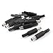15pcs 5.5mmx2.1mm Male DC Plug Power Supply Connector Adapter
