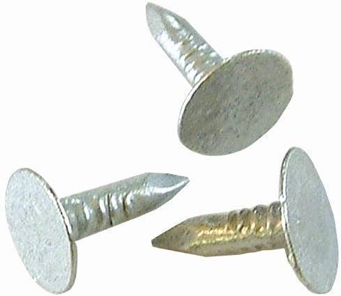 Gardman Galvanised Roofing Felt Clout Nails 13 mm Pack of 50