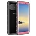 Fansteck Waterproof Case for Samsung Galaxy Note 8, IP68 Waterproof/Snowproof/Shockproof/Dirtproof, Fully Sealed Underwater Protective Cover for Samsung Galaxy Note 8 (6.3-inch) (Black/Pink)