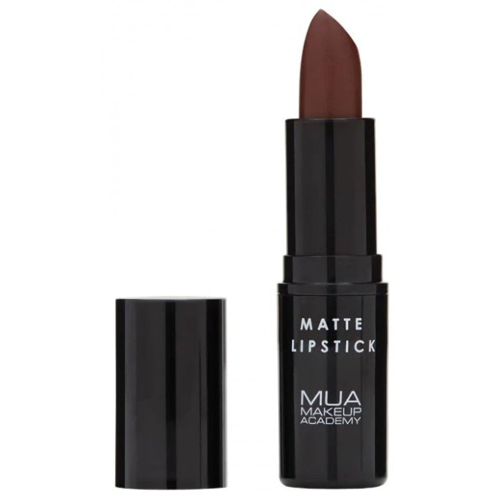 MUA Make Up Academy Matte Lipstick Vegan Lip Colour Cosmetics (Obsession)