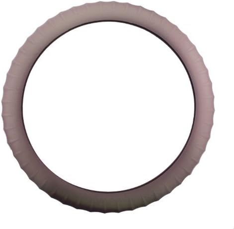 New SILICONE-DARK BROWN Steering Wheel Cover with Negative Ion Tech! By Cameleon