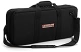 The Ultimate Edge 2001-EVO 18-Piece Knife Case with Full Accessory Compartment, Black