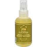 Nubian Heritage Extra Virgin Olive Oil and Moringa Pre-Poo Serum, 4 Fluid Ounce
