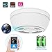 1080P Hidden Camera Smoke Detector , WiFi Camera with 180 Days Battery Power, Motion Activated Security Camera with Night Vision, Nanny Camera for Home Security(Video Only)