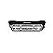 Abrams Flex Series (Amber/White) 18W - 6 LED Snow Plow Truck Vehicle LED Grille Light Head Surface Mount Strobe Warning Light