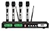 EMB UHF EMIC2400A Professional Quad / 4x Wireless Microphone System