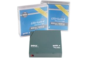 Dell LTO-4 Tape 341-4642 Ultrium-4 800GB/1.6TB Data Cartridge Tape (10 PK)